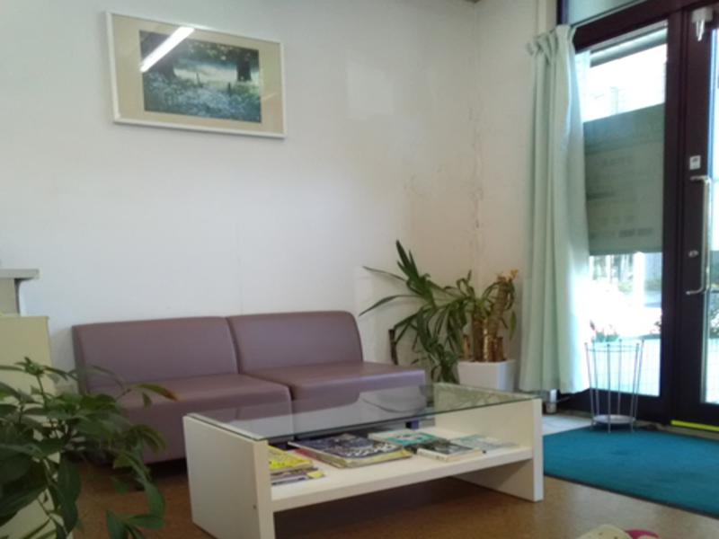 受付・待合室の風景